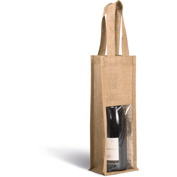 Kimood | Flaschenhaltertasche aus Jute